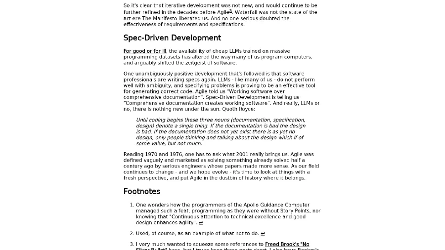 Image de couverture pour Saying Goodbye to Agile