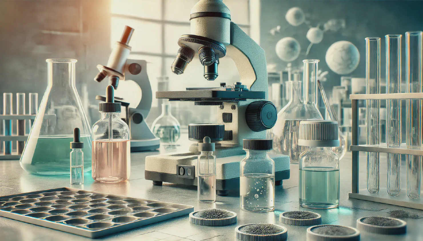 Matériel et consommables utilisés en microscopie