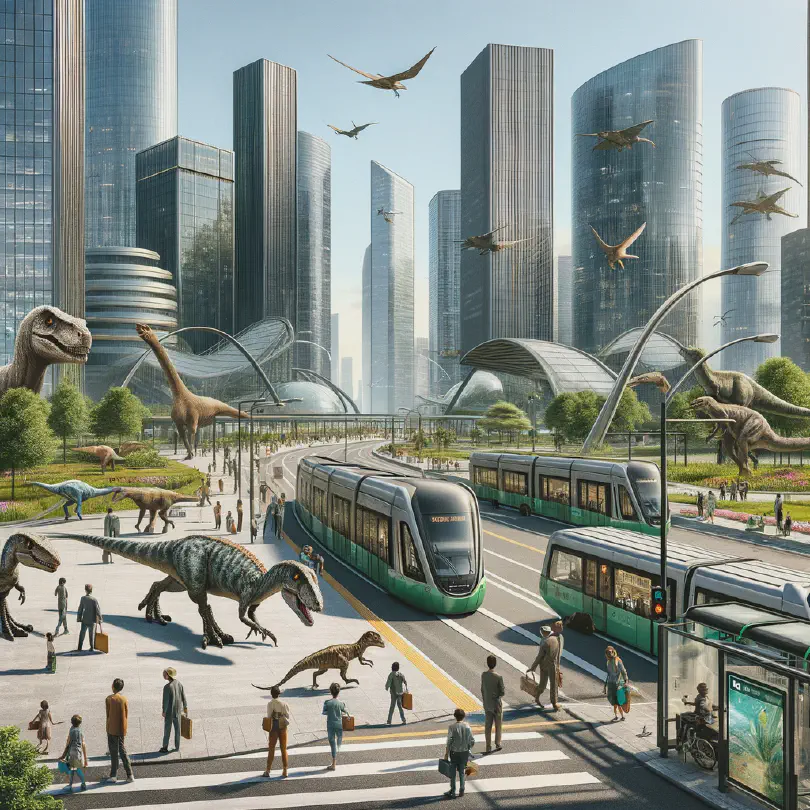 Et si les dinosaures n'avaient pas disparu ? lga1Oz