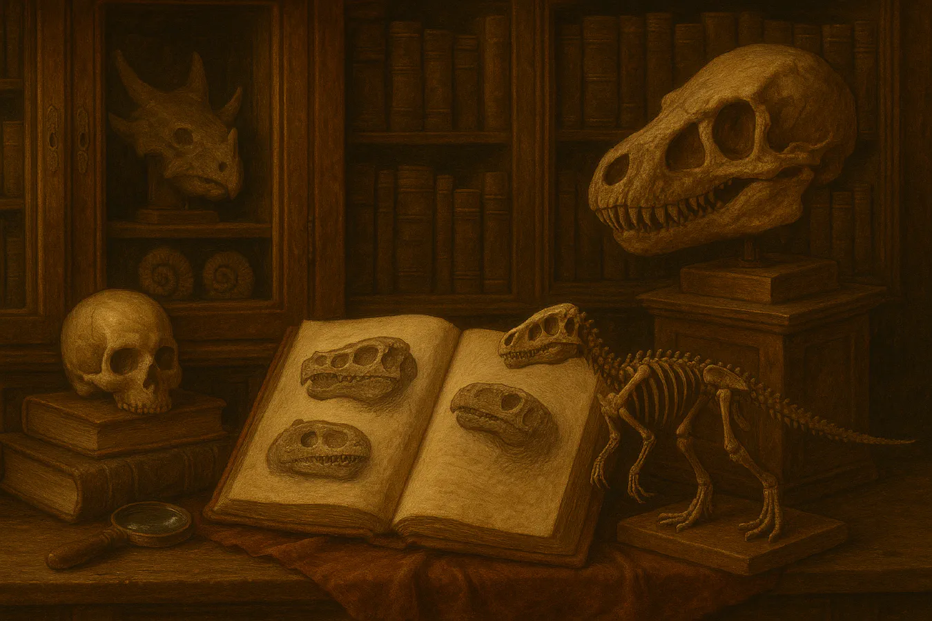 Cabinet des curiosités du Mésozoïque