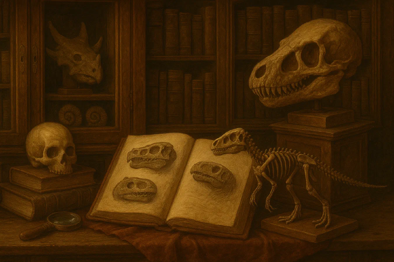Cabinet des curiosités du Mésozoïque