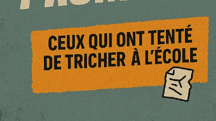 Image de couverture pour Épisode 4 : Ceux qui ont tenté de tricher à l’école