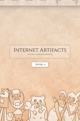 Couverture de Internet Artifacts